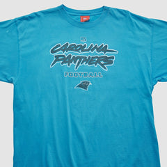 Carolina Panthers NFL 2000s T-shirt Blue Vintage | Fanatics