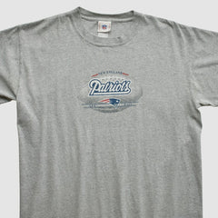 New England Patriots NFL 2000s T-shirt Heather Gray Vintage | Fanatics