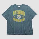 Pittsburgh Steelers NFL 2010s T-shirt Teal Vintage | Fanatics