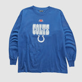 Indianapolis Colts NFL 2010s Long Sleeve T-shirt Blue Vintage | Fanatics