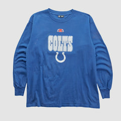 Indianapolis Colts NFL 2010s Long Sleeve T-shirt Blue Vintage | Fanatics