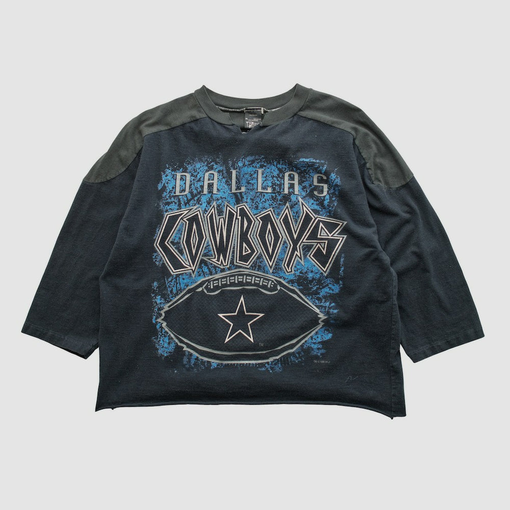Dallas Cowboys Front Row 1995 T-shirt Black Vintage | Fanatics
