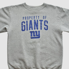 New York Giants Reebok 2000s Pullover Sweatshirt Heather Gray Vintage | Fanatics
