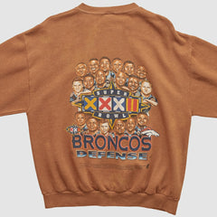 Denver Broncos Delta 1998 Pullover Sweatshirt Clay Vintage | Fanatics