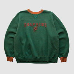 Miami Dolphins NFL 2000s Pullover Sweatshirt Teal Vintage | Fanatics
