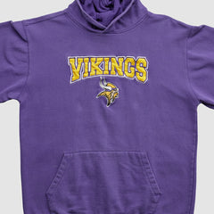 Minnesota Vikings NFL 2000s Hooded Pullover Sweatshirt Purple Vintage | Fanatics