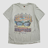Super Bowl XXXIII Fruit of The Loom 1998 T-shirt Heather Gray Vintage | Fanatics