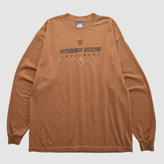 Pittsburgh Steelers Reebok 2000s Long Sleeve T-shirt Clay Vintage | Fanatics