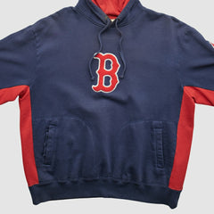 Boston Red Sox Majestic 2000s Hooded Pullover Sweatshirt - MLB