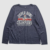 New England Patriots NFL Pro Line 2015 Long Sleeve T-shirt Navy Vintage | Fanatics