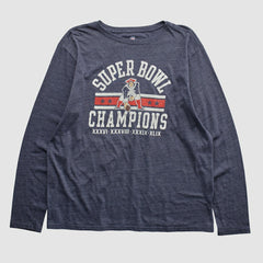 New England Patriots NFL Pro Line 2015 Long Sleeve T-shirt Navy Vintage | Fanatics