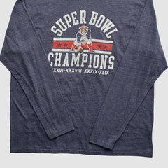 New England Patriots NFL Pro Line 2015 Long Sleeve T-shirt Navy Vintage | Fanatics