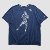 Denver Broncos 2010s T-shirt Navy Vintage | Fanatics