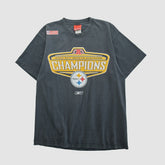 Pittsburgh Steelers Reebok 2002 T-shirt Black Vintage | Fanatics
