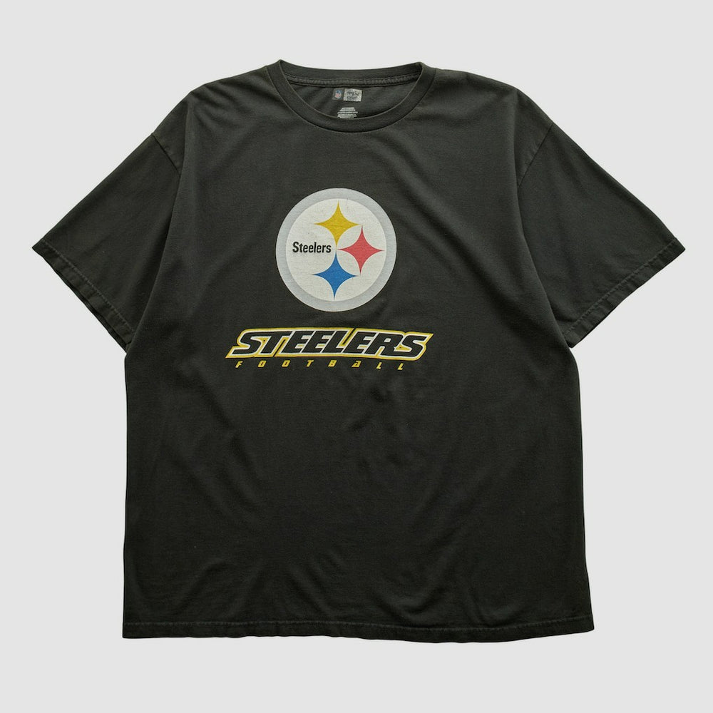 Pittsburgh Steelers NFL 2000s T-shirt Black Vintage | Fanatics