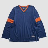Denver Broncos NFL 2000s Long Sleeve T-shirt Navy Vintage | Fanatics