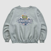 Super Bowl XXXVIII Lee Apparel 2004 Pullover Sweatshirt Heather Gray Vintage | Fanatics