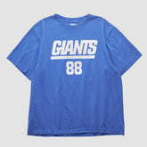 New York Giants Reebok 2000s T-shirt Blue Vintage | Fanatics