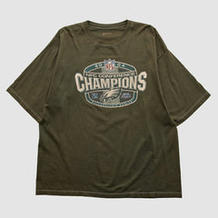 NFC Conference Champs 2004 T-shirt Brown Vintage | Fanatics