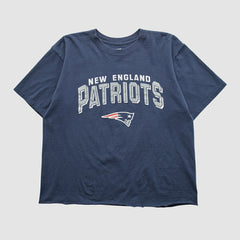 New England Patriots Reebok 2000s T-shirt Navy Vintage | Fanatics
