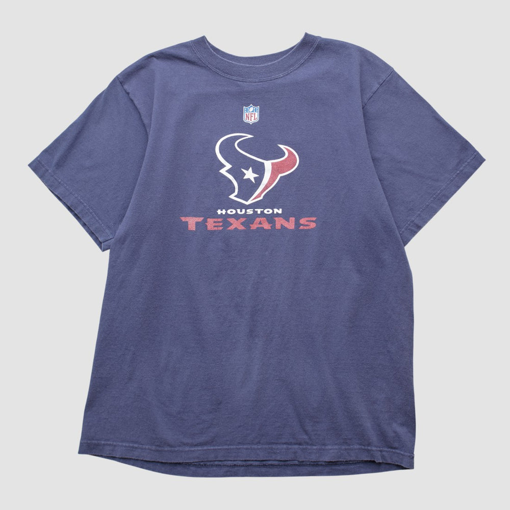 Houston Texans Reebok 2000s T-shirt Navy Vintage | Fanatics