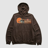 Cleveland Browns NFL 2000s Hooded Pullover Sweatshirt Brown Vintage | Fanatics