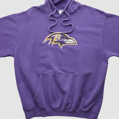 Baltimore Ravens NFL 2000s Hooded Pullover Sweatshirt Purple Vintage | Fanatics