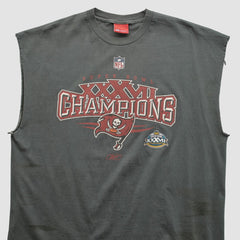 Super Bowl XXXVII Reebok 2003 T-shirt Charcoal Vintage | Fanatics