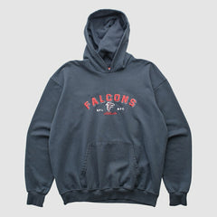 Atlanta Falcons NFL 2000s Hooded Pullover Sweatshirt Black Vintage | Fanatics