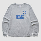 Indianapolis Colts NFL 2000s Long Sleeve T-shirt Heather Gray Vintage | Fanatics