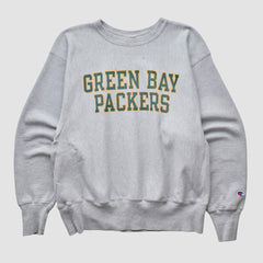 Green Bay Packers Champion 2000s Pullover Sweatshirt Heather Gray Vintage | Fanatics