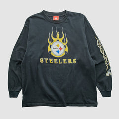 Pittsburgh Steelers NFL 2000s Long Sleeve T-shirt Black Vintage | Fanatics