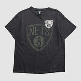 Brooklyn Nets UNK 2010s T-shirt Black Vintage - NBA
