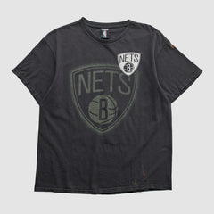 Brooklyn Nets UNK 2010s T-shirt Black Vintage - NBA