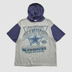 Super Bowl XXVIII Mendez Sportswear 1994 Hooded T-shirt Heather Gray Vintage | Fanatics