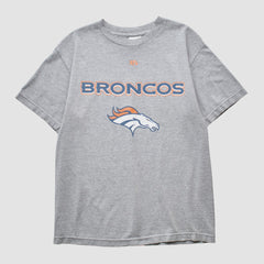 Denver Broncos NFL 2000s T-shirt Heather Gray Vintage | Fanatics