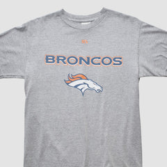 Denver Broncos NFL 2000s T-shirt Heather Gray Vintage | Fanatics