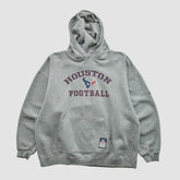 Houston Texans NFL 2000s Hooded Pullover Sweatshirt Heather Gray Vintage | Fanatics