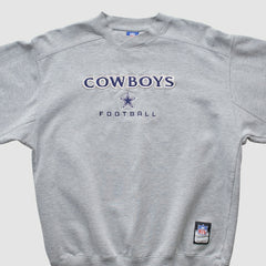 Dallas Cowboys Reebok 2000s Pullover Sweatshirt Heather Gray Vintage | Fanatics