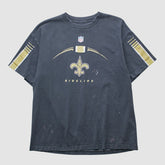 New Orleans Saints Reebok 2000s T-shirt Black Vintage | Fanatics