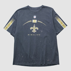 New Orleans Saints Reebok 2000s T-shirt Black Vintage | Fanatics