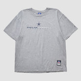 Dallas Cowboys Reebok 2000s T-shirt Heather Gray Vintage | Fanatics