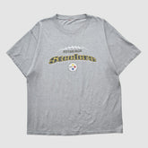Pittsburgh Steelers 2000s T-shirt Heather Gray Vintage | Fanatics