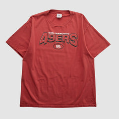 San Francisco 49ers NFL 2000s T-shirt Red Vintage | Fanatics