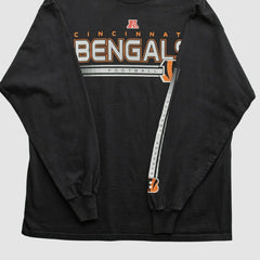 Cincinnati Bengals NFL 2010s Long Sleeve T-shirt Black Vintage | Fanatics