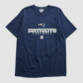 New England Patriots Reebok 2000s T-shirt Navy Vintage | Fanatics