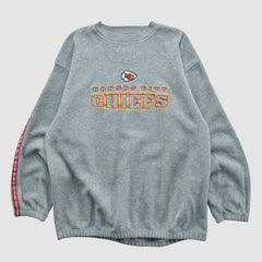 Kansas City Chiefs Active 2000s Pullover Sweatshirt Gray Vintage | Fanatics