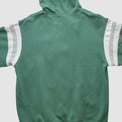 New York Jets Reebok 2000s Hooded Full Zip Sweatshirt Green Vintage | Fanatics