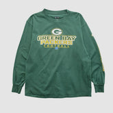 Green Bay Packers NFL 2000s Long Sleeve T-shirt Green Vintage | Fanatics