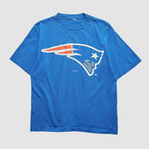 New England Patriots 1995 T-shirt Blue Vintage | Fanatics